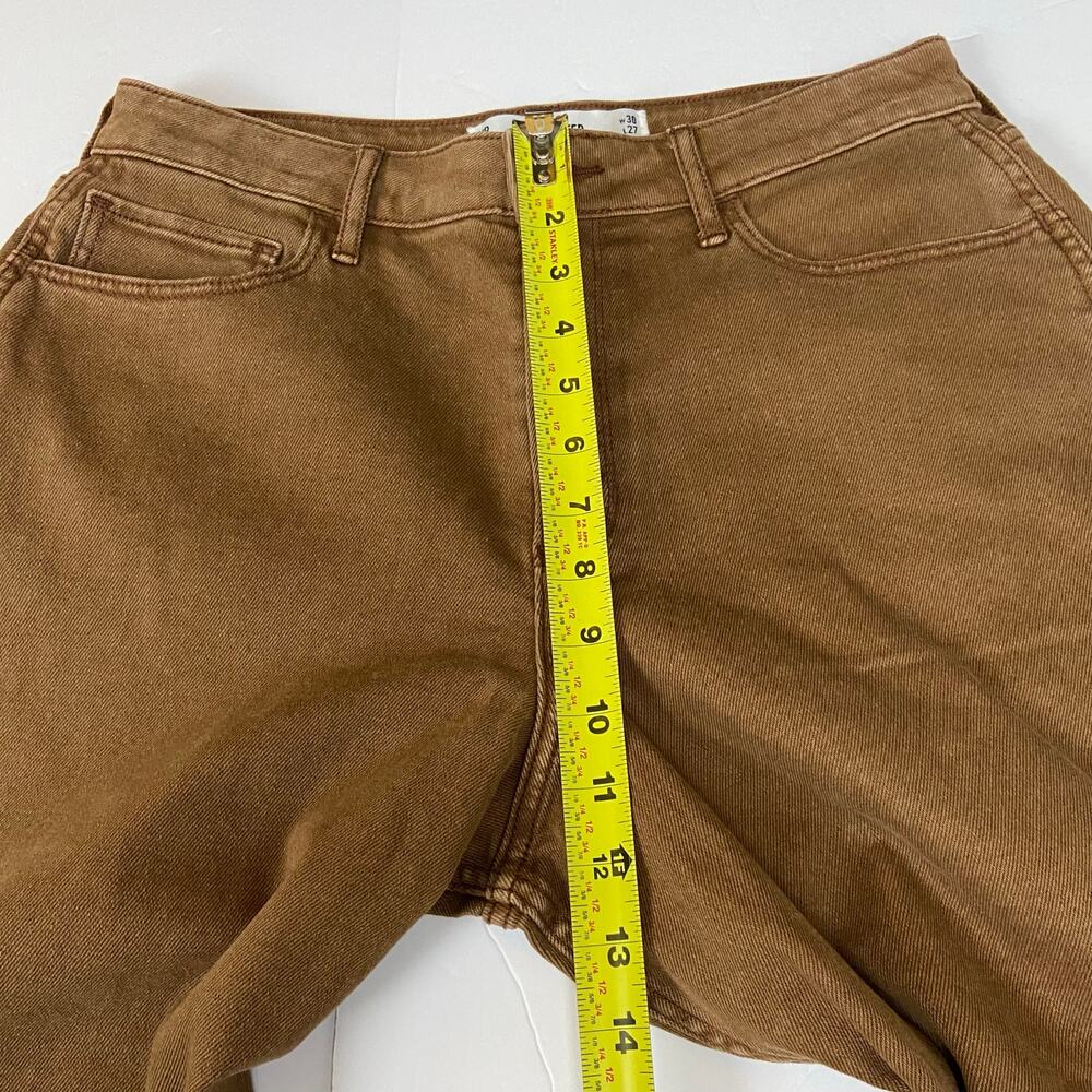 Hollister Women's Brown Curvy High Rise Mom Jeans W 30 - Picture 8 of 10